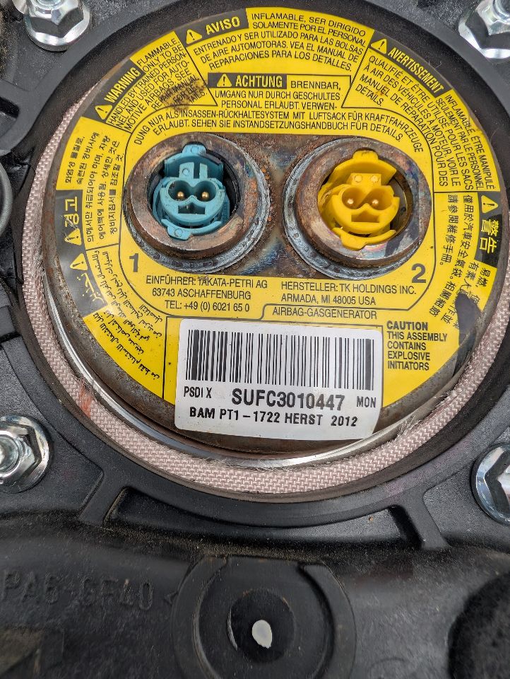 2012 CHEVROLET CRUZE 4cyl Gasoline Turbo 1.4 Left AIR BAG - 362901 — photo 5