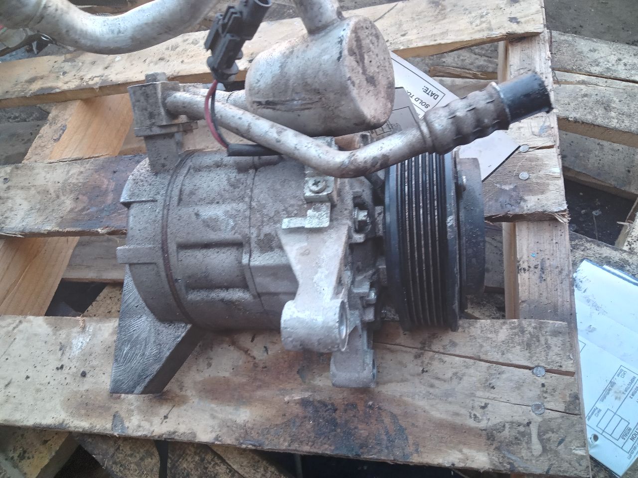 2017 CHEVROLET IMPALA 6cyl Gasoline 3.6 AC COMPRESSOR - 363164