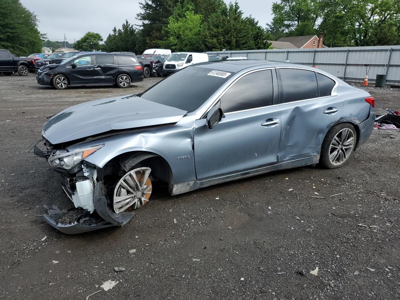 2014 INFINITI Q50 6cyl Hybrid 3.5 liter Conv/Invert/Charger - 363306 — photo 1