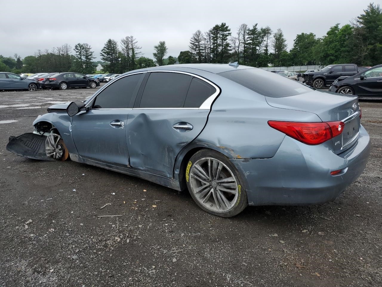 2014 INFINITI Q50 6cyl Hybrid 3.5 liter Conv/Invert/Charger - 363306 — photo 2