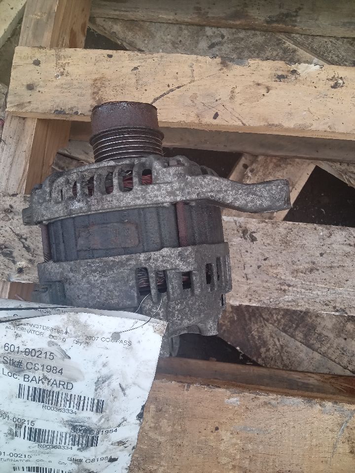 2007 JEEP COMPASS 4cyl Gasoline 2.4 ALTERNATOR - 363334