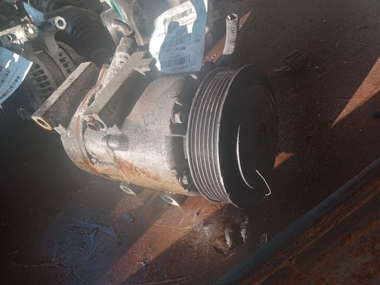 2015 KIA OPTIMA 4cyl Gasoline Turbo 2.0 AC COMPRESSOR - 363351 — photo 2
