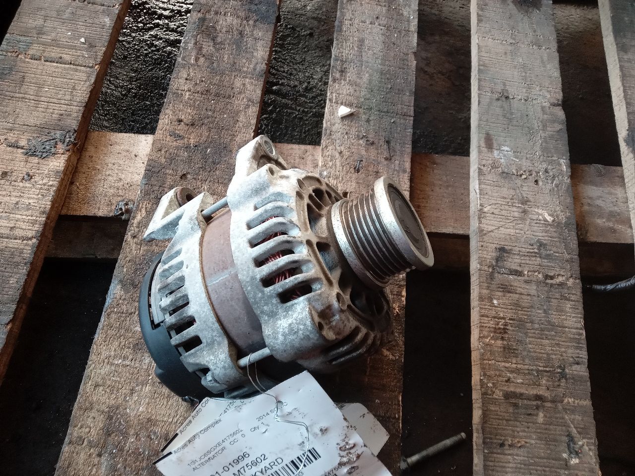 2014 CHEVROLET SONIC 4cyl Gasoline 1.8 ALTERNATOR - 363383