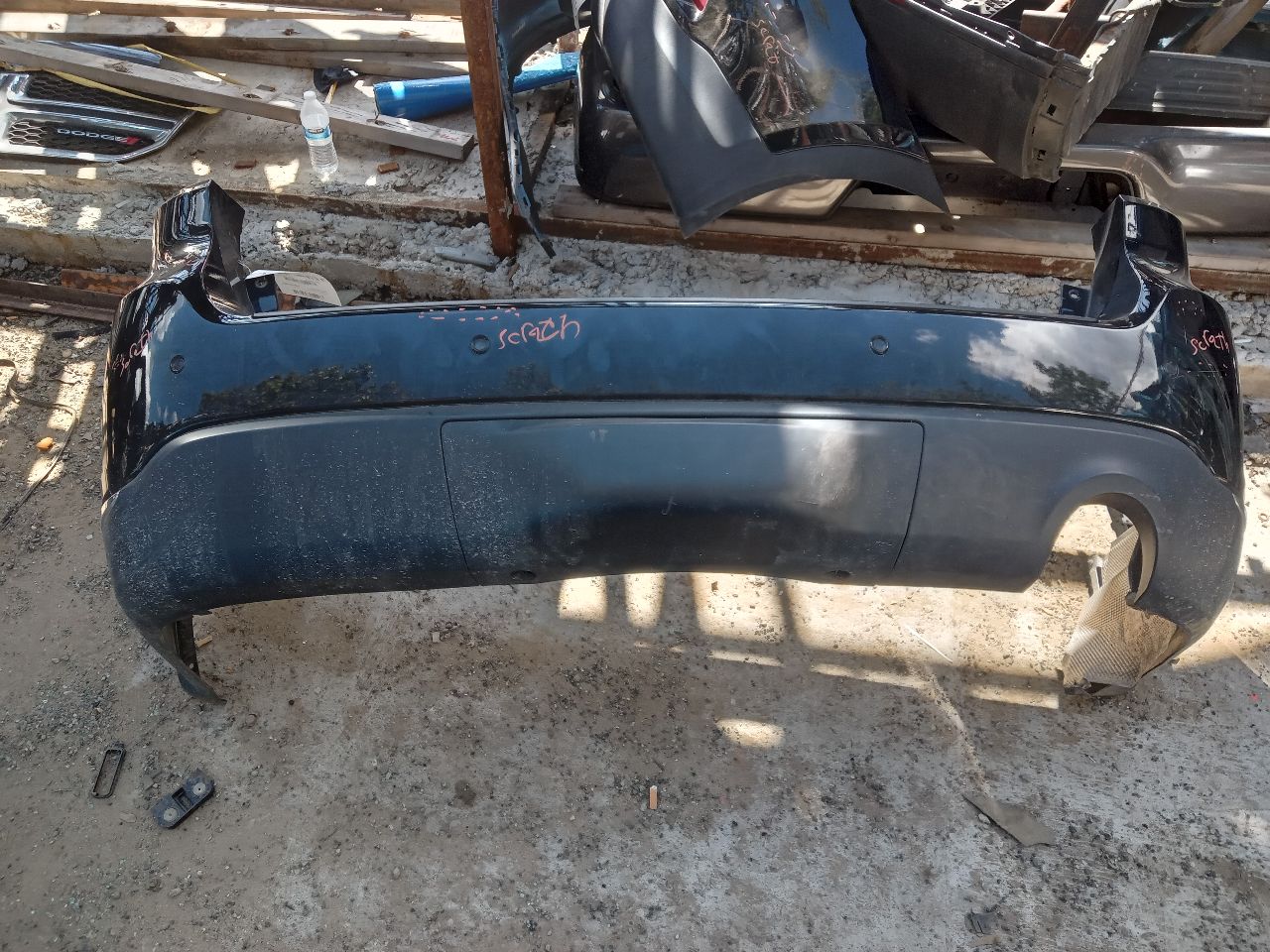 2022 DODGE DURANGO 3.6L 6cyl VVT BUMPER ASSY, REAR - 363416