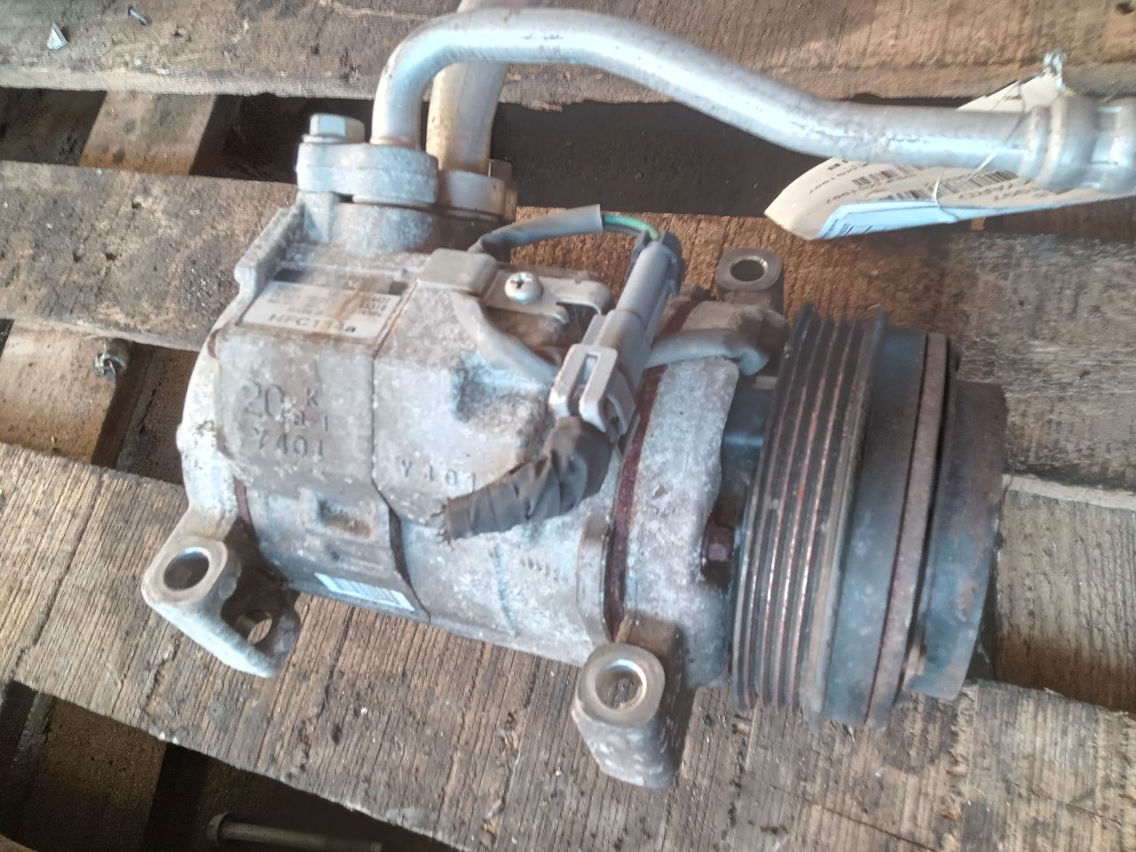 2018 GMC SAVANA 2500 VAN 6.0L 8cyl CNG AC COMPRESSOR - 363772