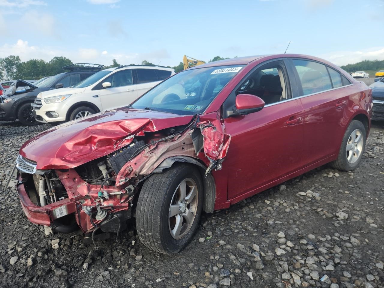 2012 CHEVROLET CRUZE 4cyl Gasoline Turbo 1.4 WHEEL - 363909