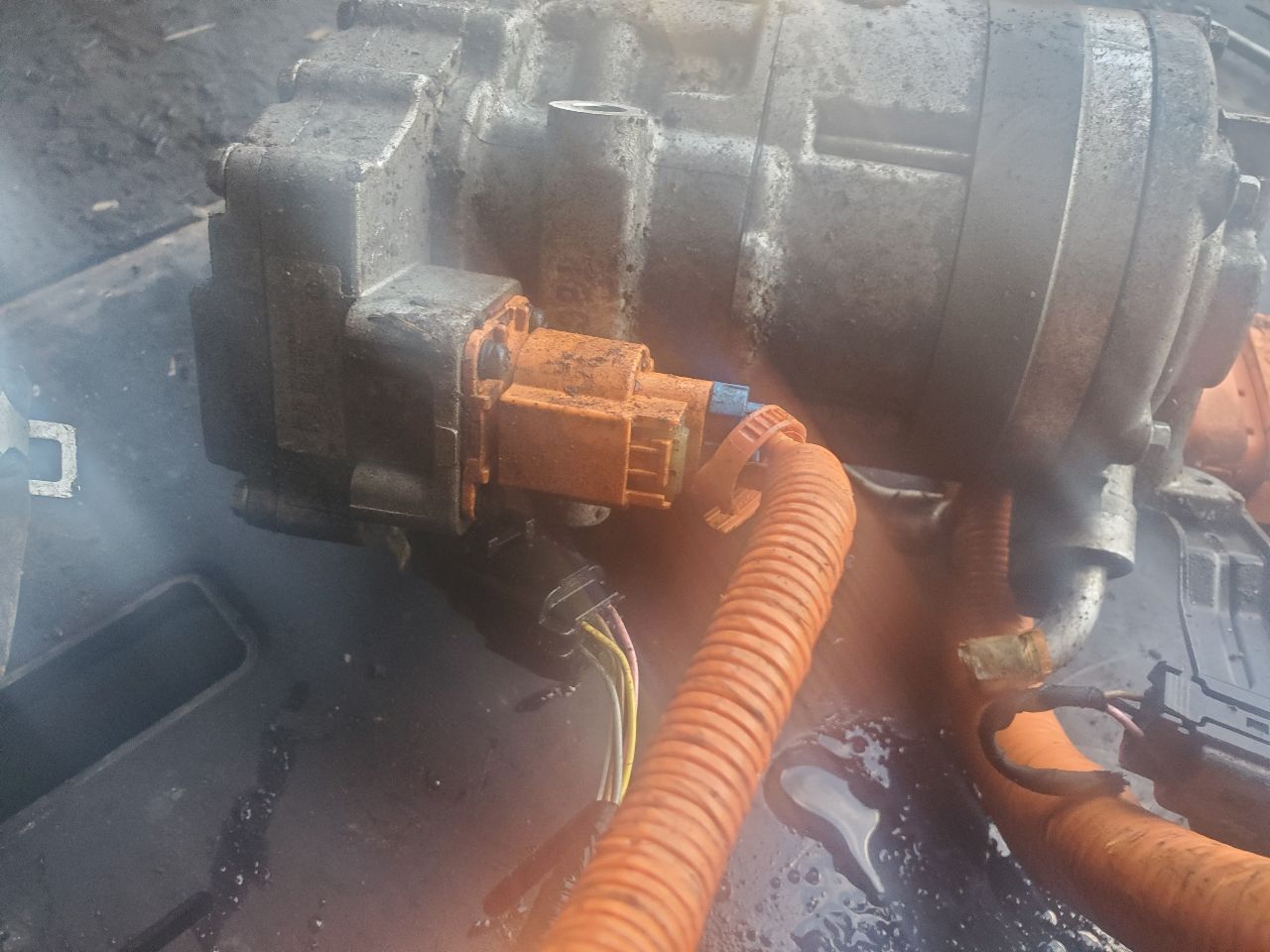 2020 HYUNDAI SONATA 2.0L 4cyl Hybrid VVT AC COMPRESSOR - 364044 — photo 6