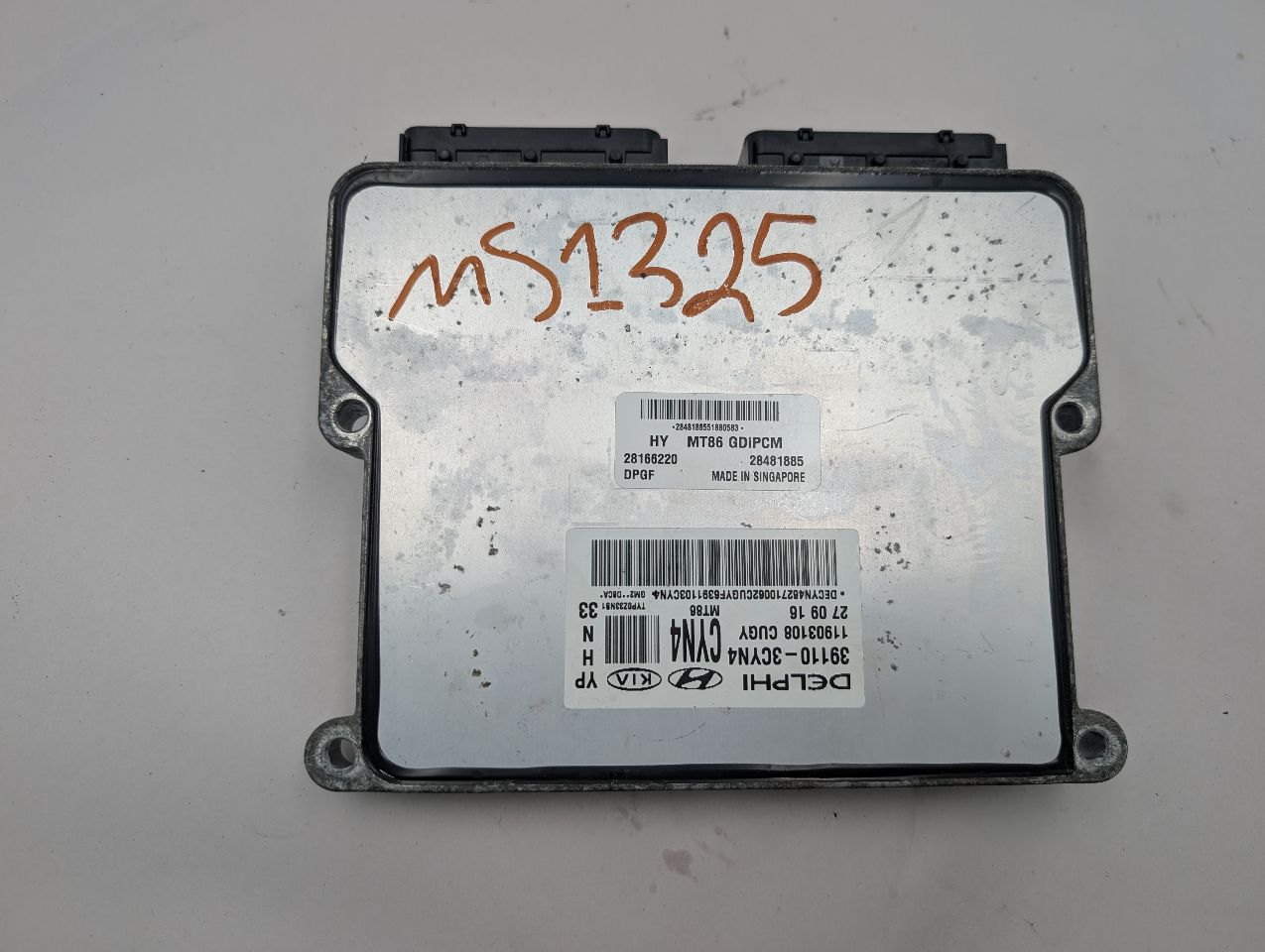 2017 KIA SEDONA 6cyl Gasoline 3.3 Eng/Motor Cont Mod - 364776
