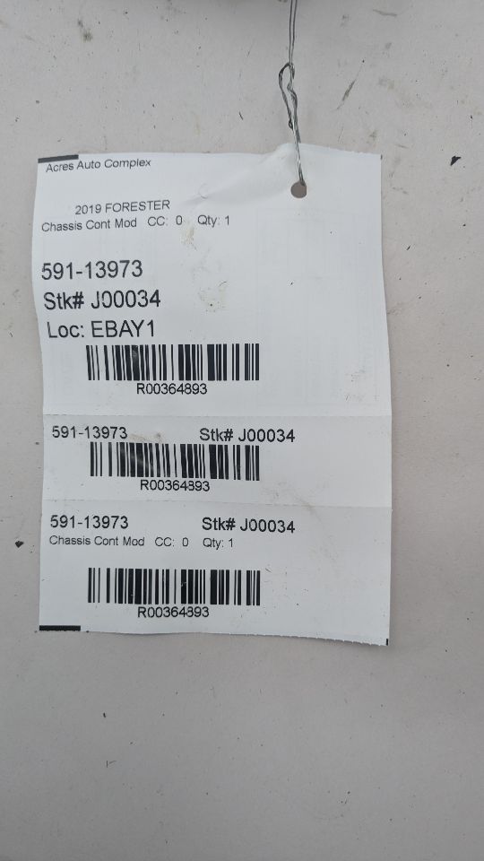 2019 SUBARU FORESTER Chassis Cont Mod - 364893 — photo 7