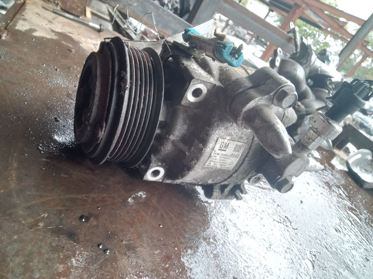 2015 CHEVROLET SONIC 4cyl Gasoline Turbo 1.4 AC COMPRESSOR - 365049