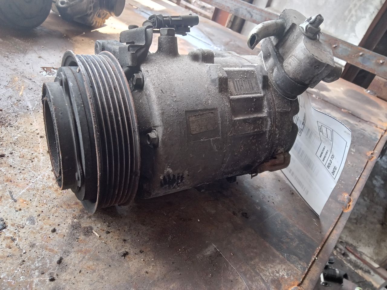 2012 CHEVROLET IMPALA 6 cyl Gas Flex Fuel 3.6 AC COMPRESSOR - 365287