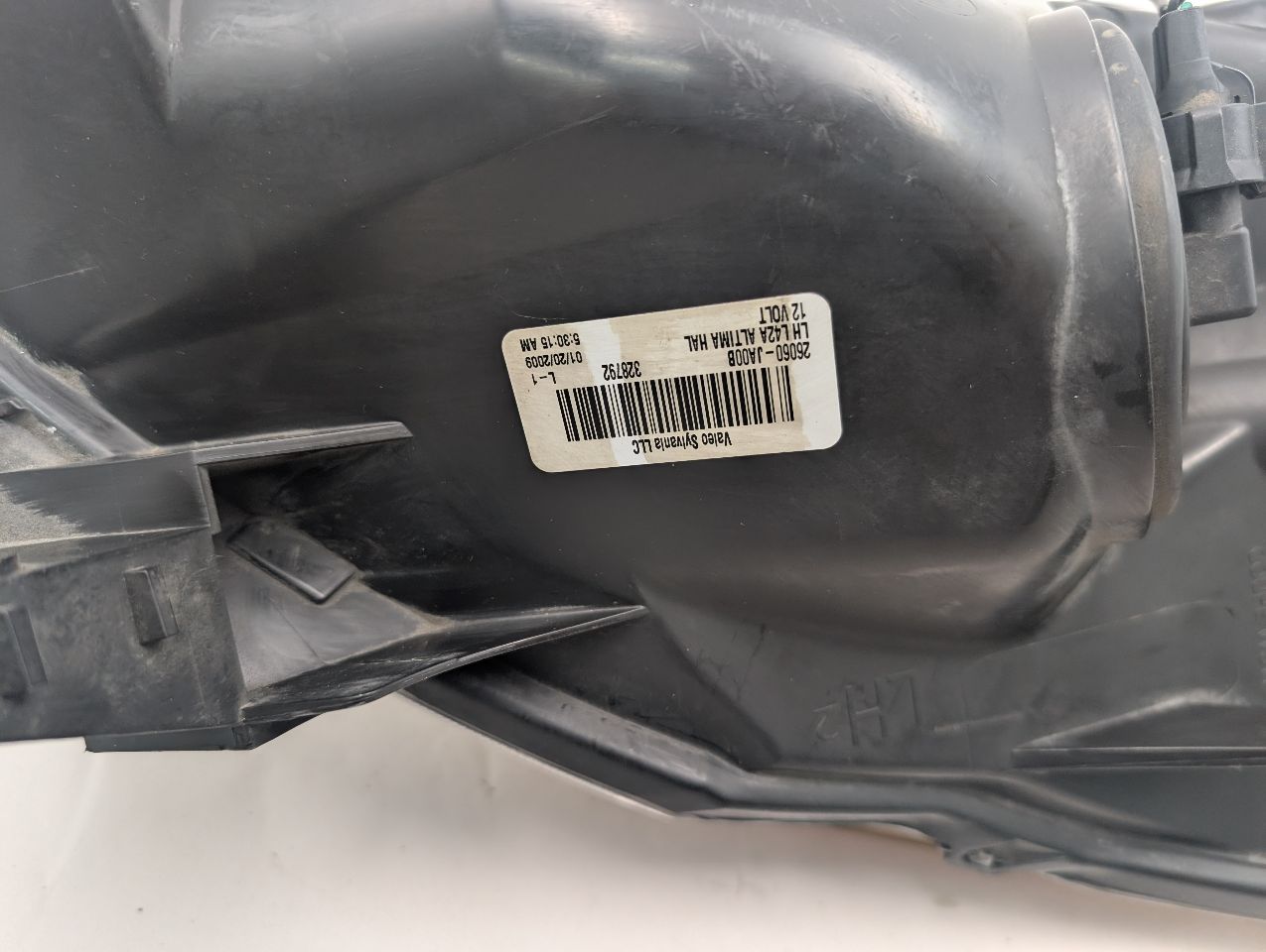 2009 NISSAN ALTIMA Left HEADLAMP ASSEMBLY - 365370 — photo 5