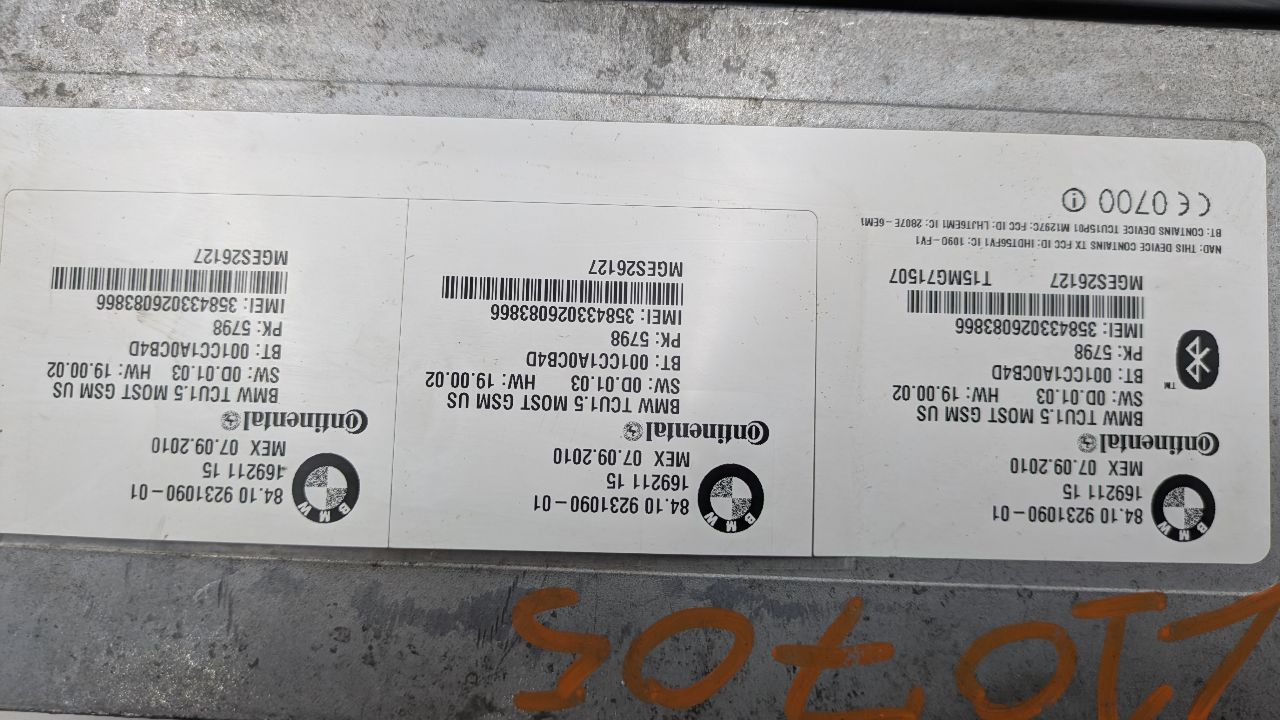 2011 BMW X5 6cyl Gasoline Turbo 3.0 Chassis Cont Mod - 365975 — photo 2