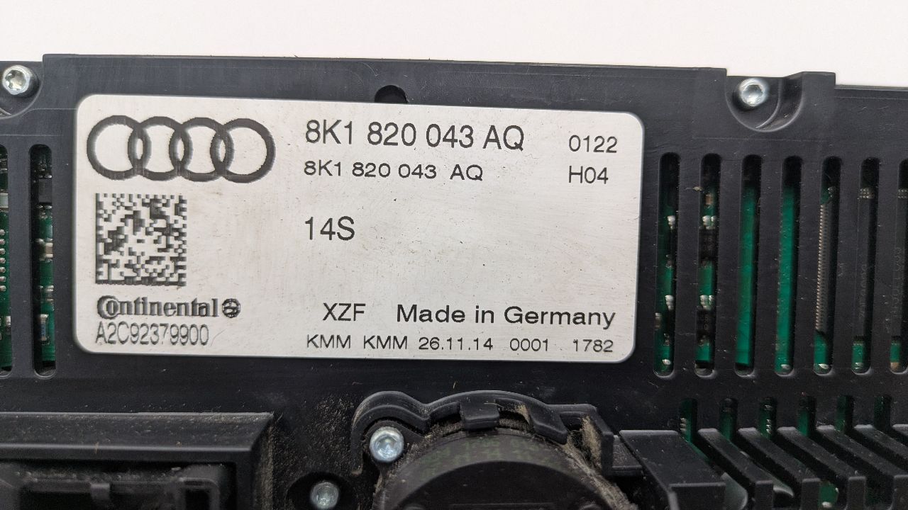 2015 AUDI A4 4cyl Gasoline Turbo 2.0 TEMP CONTROL - 365983 — photo 4