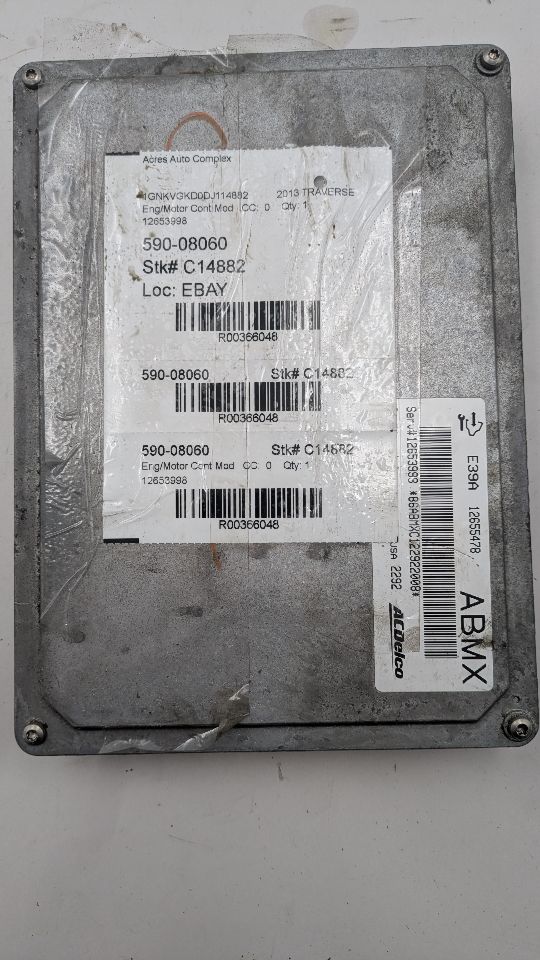 2013 CHEVROLET TRAVERSE 6cyl Gasoline 3.6 Eng/Motor Cont Mod - 366048