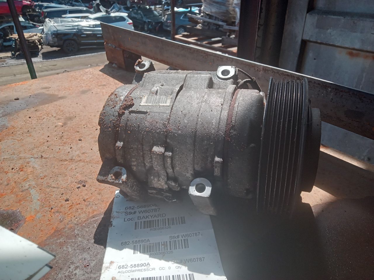 2005 TOYOTA SOLARA 4cyl Gasoline 2.4 AC COMPRESSOR - 366326 — photo 1