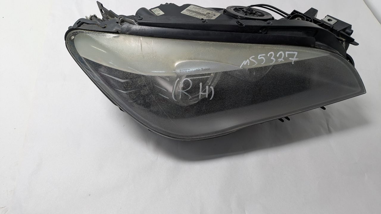 2012 BMW 750i 8cyl Gasoline Turbo 4.4 Right HEADLAMP ASSEMBLY - 366344 — photo 1