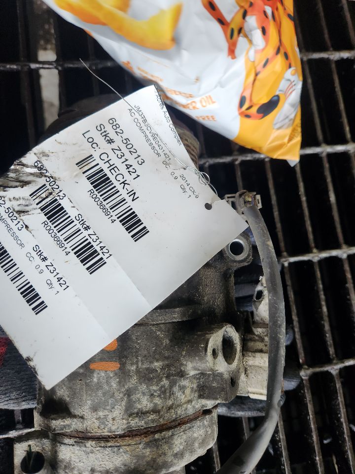 2014 MAZDA CX-9 6cyl Gasoline 3.7 AC COMPRESSOR - 366914 — photo 1
