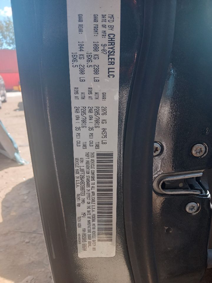 2008 JEEP PATRIOT 4cyl Gasoline 2.4 Chassis Cont Mod - 366952 — photo 1