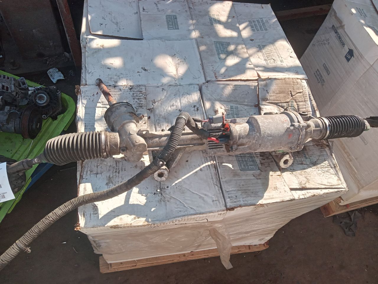 2018 JEEP GRAND CHEROKEE 3.6L 6cyl STEERING GEAR RACK - 366961 — photo 1