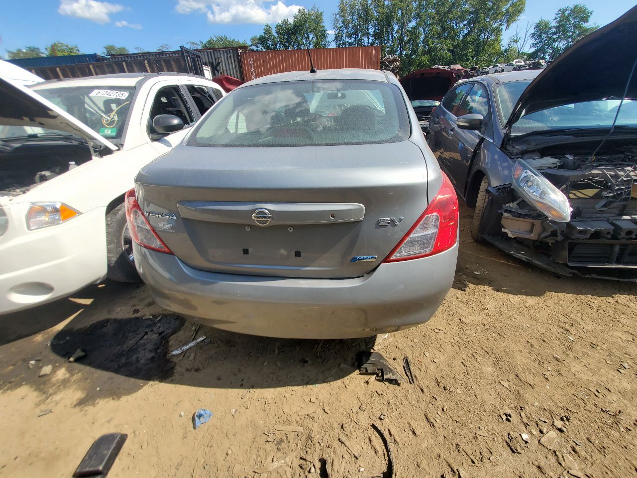 2012 NISSAN VERSA 4cyl Gasoline 1.6 DOHC Chassis Cont Mod - 367414 — photo 3