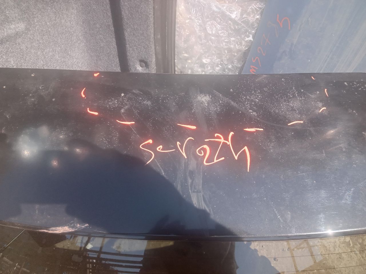 2017 NISSAN ROGUE 2.5L 4cyl Gasoline VVT Decklid  Tailgate - 367599 — photo 5