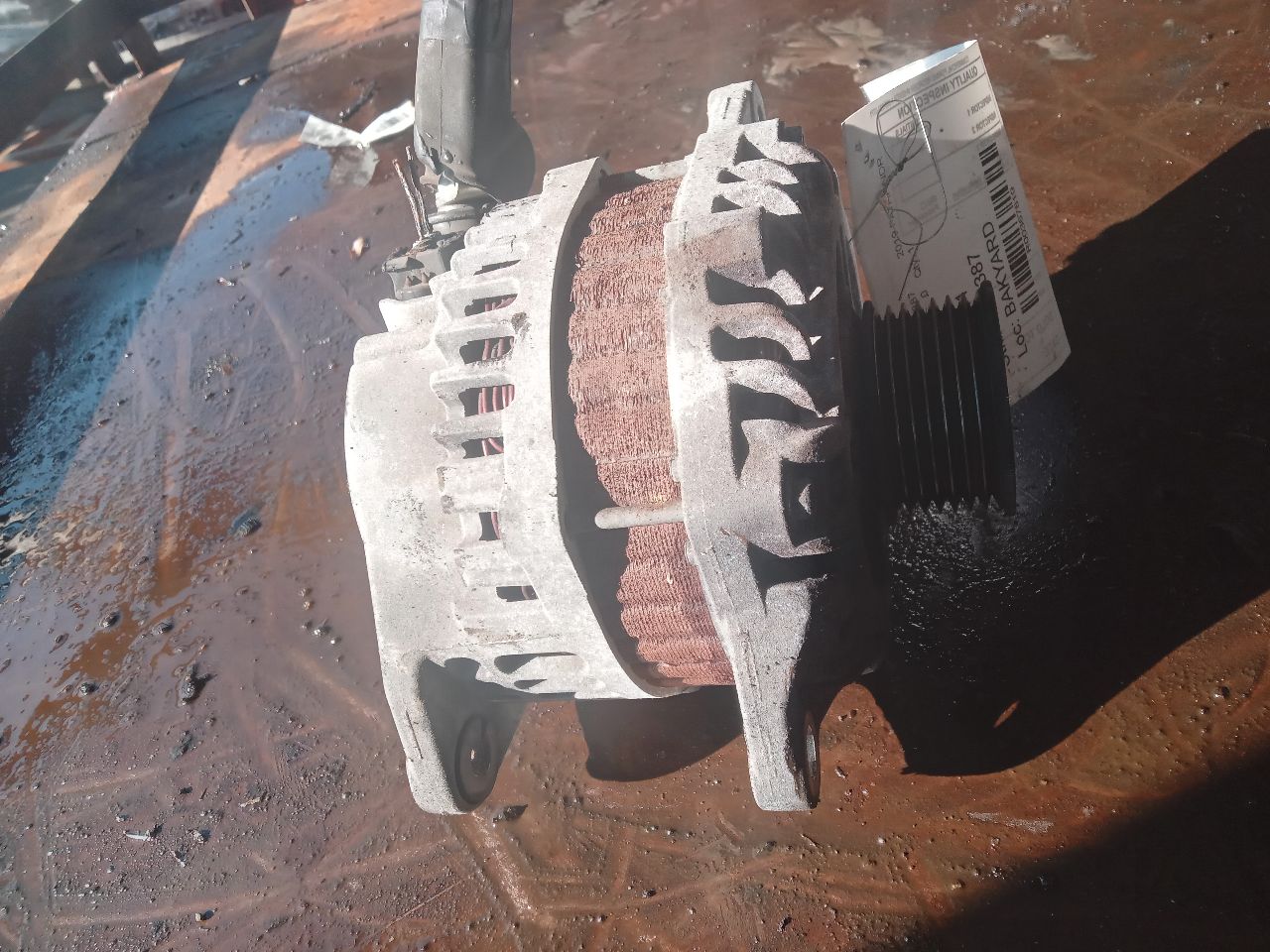 2019 NISSAN PATHFINDER 3.5L 6cyl Gasoline VVT ALTERNATOR - 367819 — photo 1