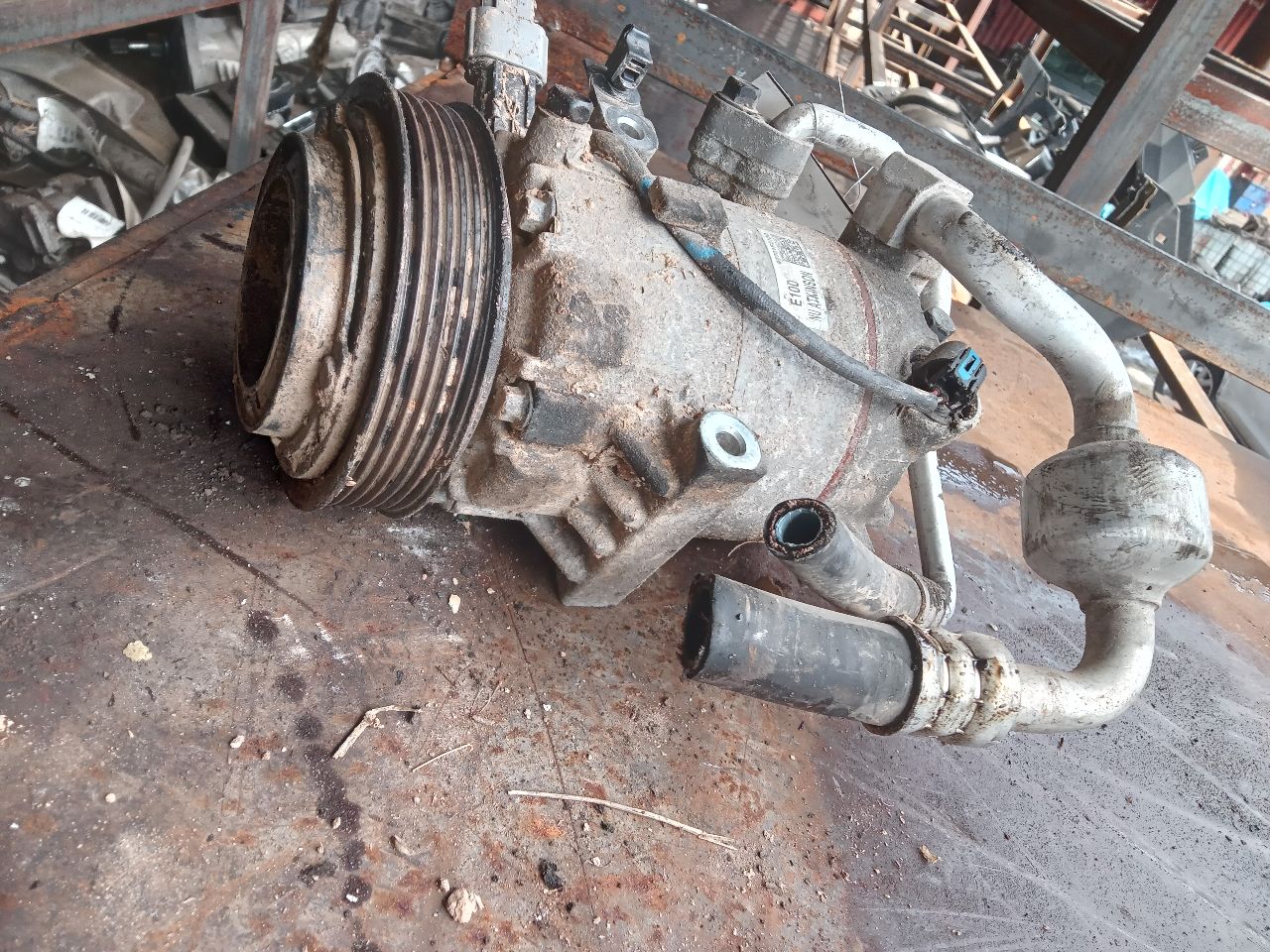 2019 HYUNDAI ELANTRA 2.0L 4cyl Gasoline VVT AC COMPRESSOR - 367830 — photo 2