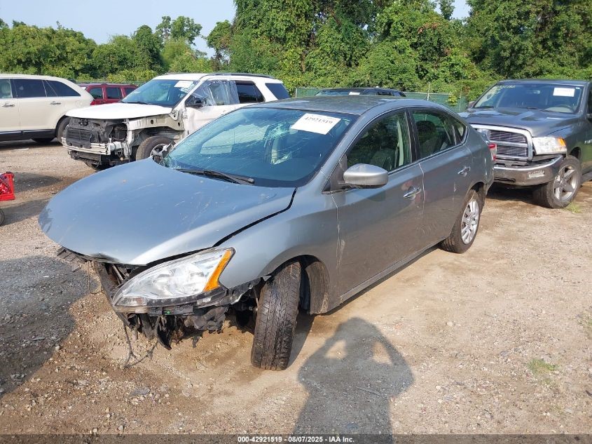 2014 NISSAN SENTRA 4cyl Gasoline 1.8 Chassis Cont Mod - 367839 — photo 8
