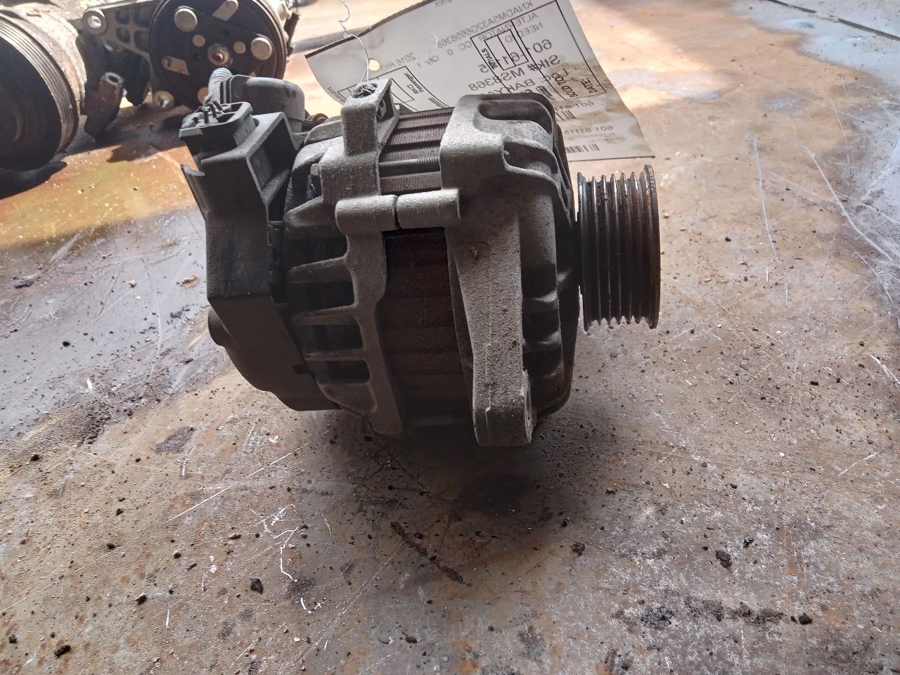 2016 KIA RIO 4cyl Gasoline 1.6 DOHC ALTERNATOR - 367851