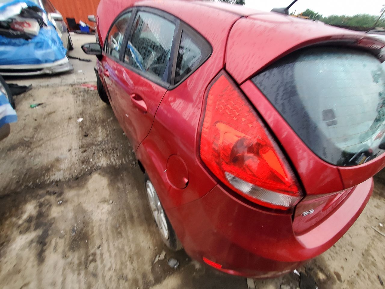 2011 FORD FIESTA 1.6L 4cyl Gasoline VVT AC COMPRESSOR - 367866 — photo 1