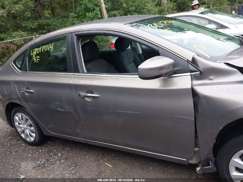 2015 NISSAN SENTRA 4cyl Gasoline 1.8 Chassis Cont Mod - 367935 — photo 3
