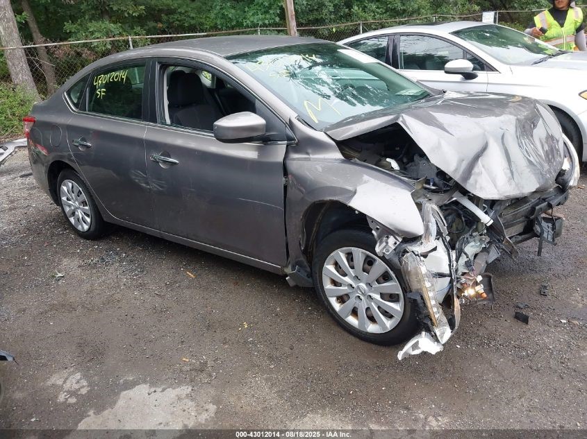 2015 NISSAN SENTRA 4cyl Gasoline 1.8 Chassis Cont Mod - 367935 — photo 8