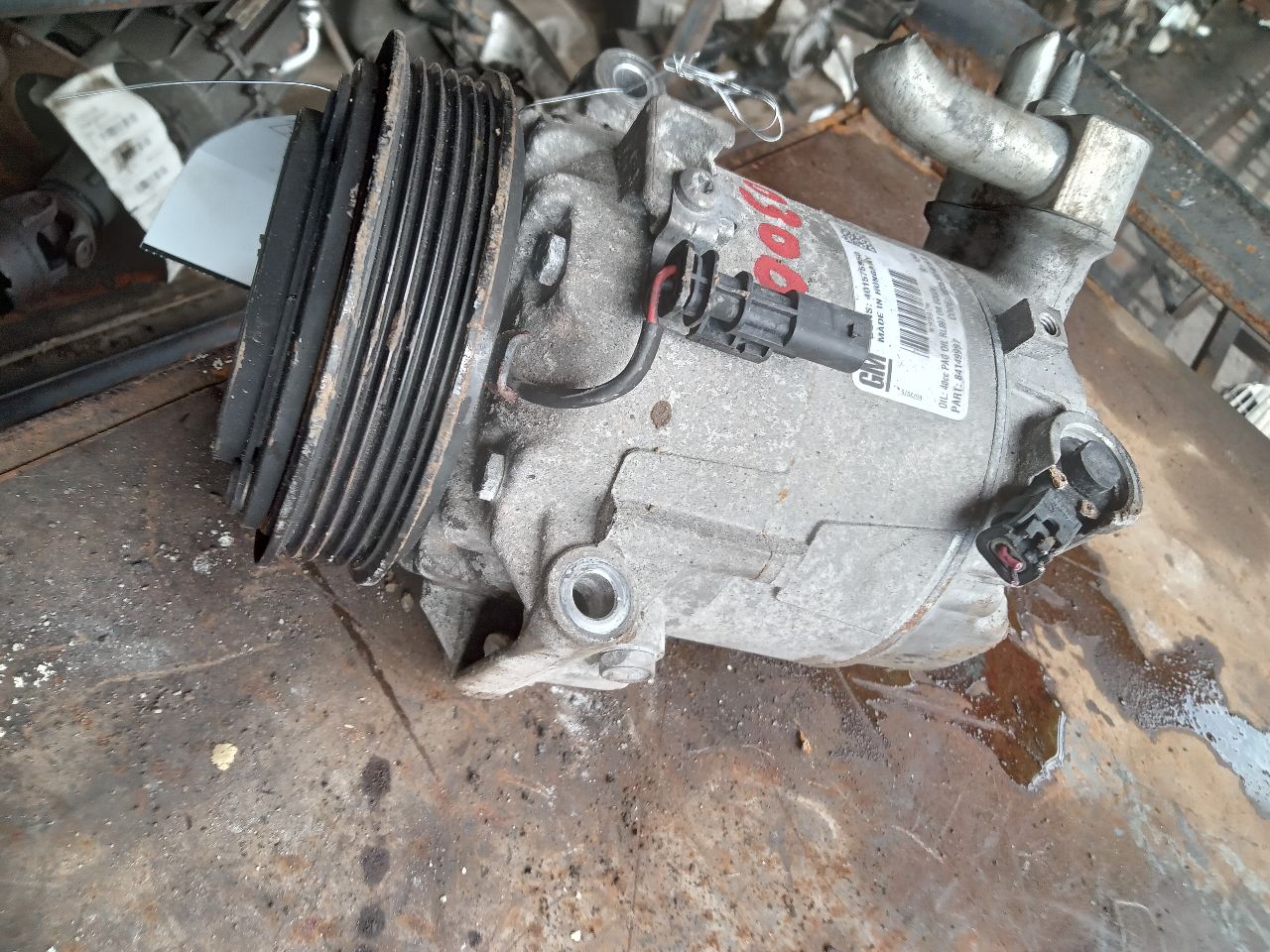 2015 GMC TERRAIN 4cyl Gasoline 2.4 AC COMPRESSOR - 368017 — photo 2