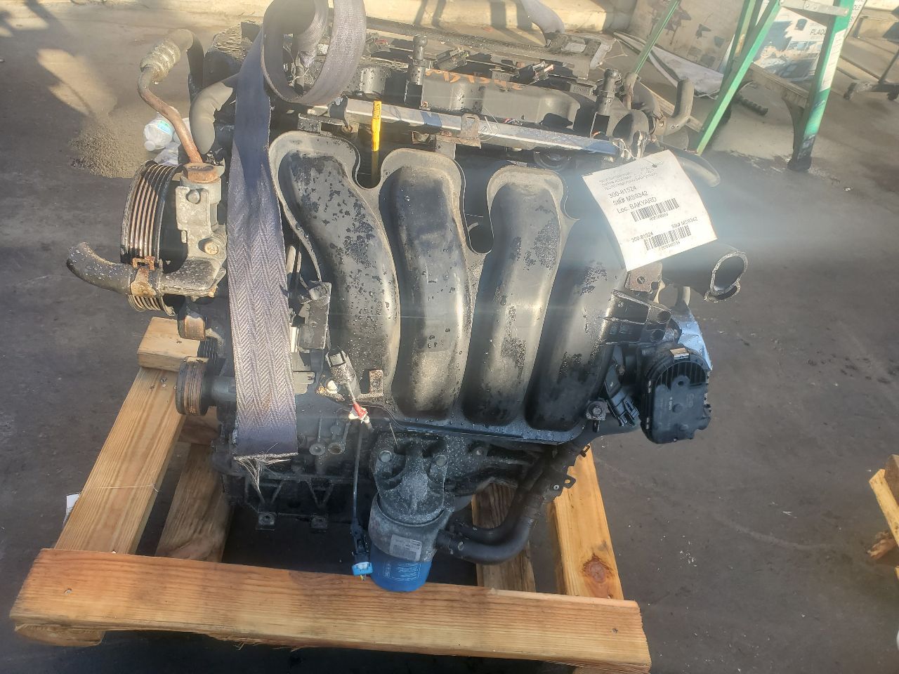 2013 KIA SORENTO 4cyl Gasoline 2.4 ENGINE ASSEMBLY - 368339 — photo 3