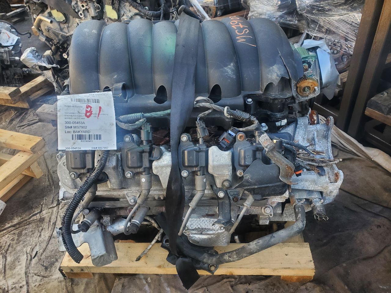 2016 CHEVROLET SILVERADO 1500 PICKUP 8cyl Gasoline 5.3 ENGINE ASSEMBLY - 368410