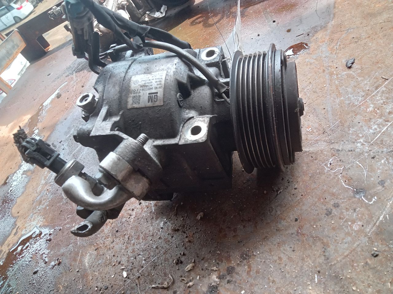 2016 CHEVROLET SONIC 4cyl Gasoline 1.8 AC COMPRESSOR - 368489
