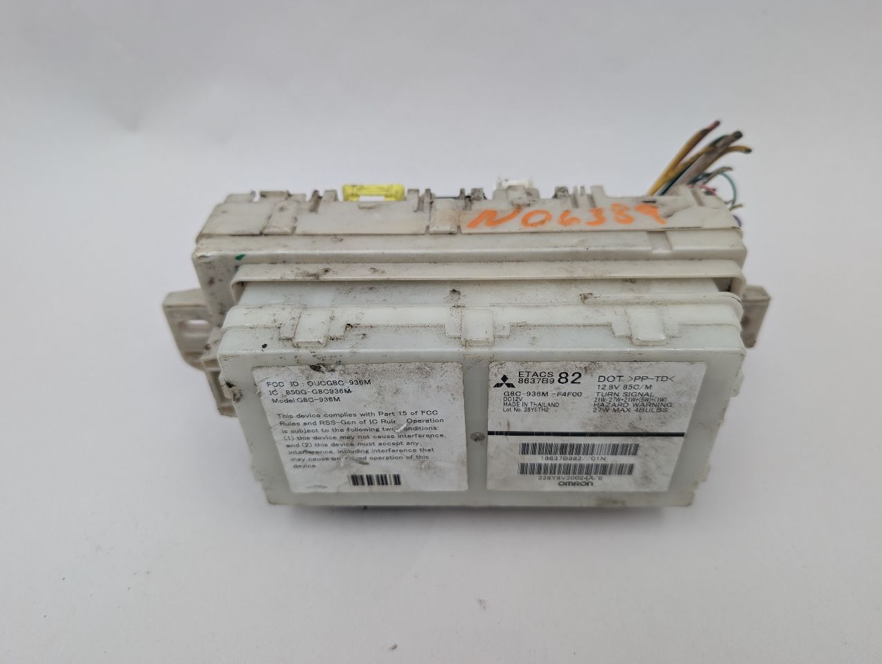 2019 MITSUBISHI MIRAGE 1.2L 3cyl Gasoline VVT Chassis Cont Mod - 368549 — photo 3