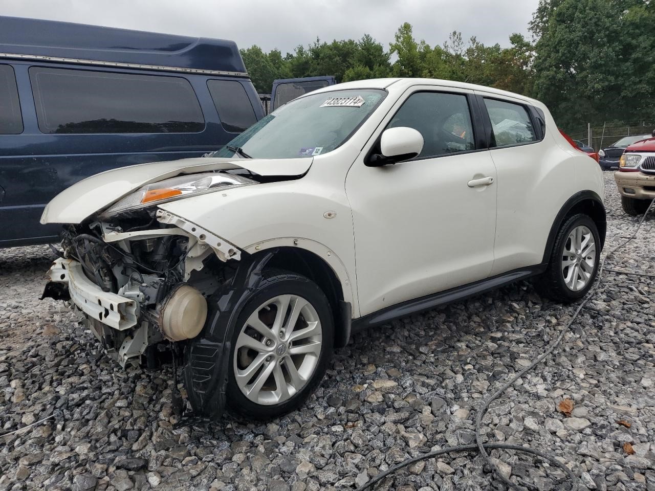 2013 NISSAN JUKE 4cyl Gasoline Turbo 1.6 Right SIDE VIEW MIRROR - 369039