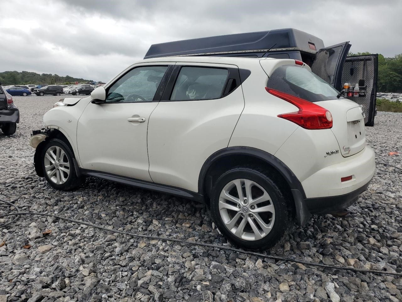 2013 NISSAN JUKE 4cyl Gasoline Turbo 1.6 Left SIDE VIEW MIRROR - 369040 — photo 2