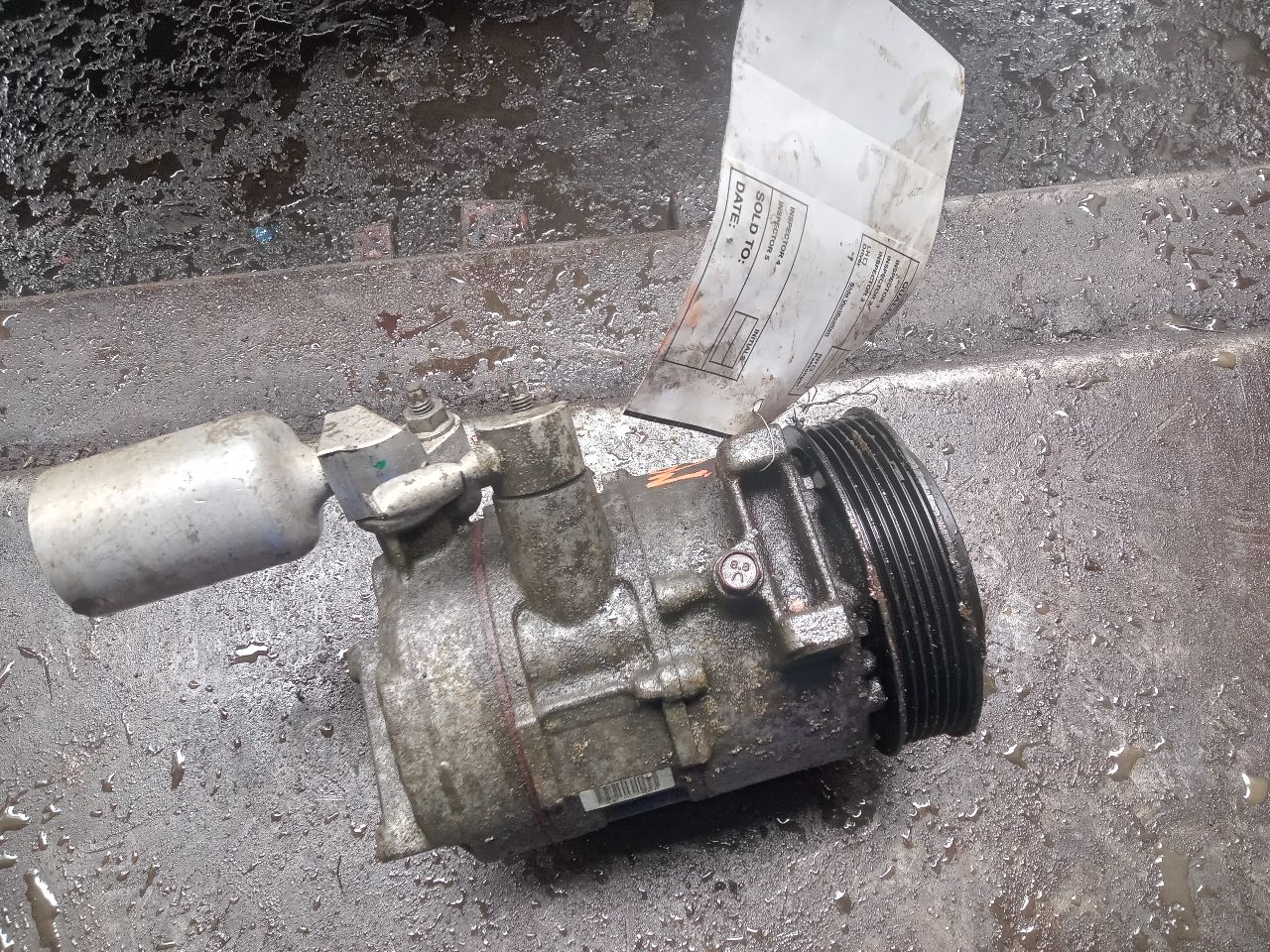 2010 JEEP COMPASS 4cyl Gasoline 2.4 AC COMPRESSOR - 369204 — photo 2