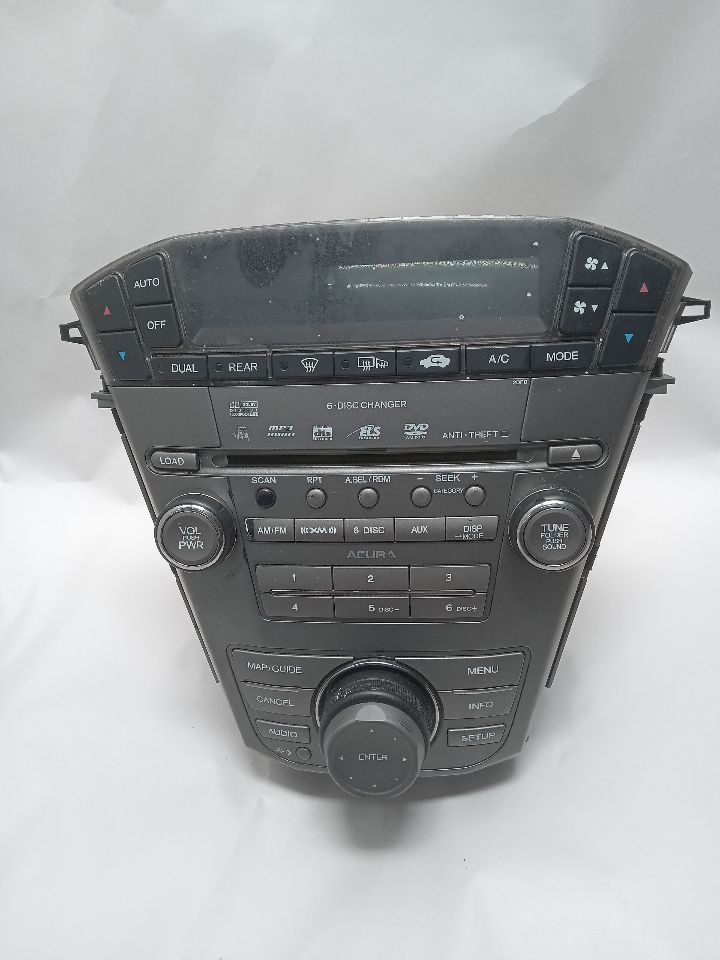 2008 ACURA MDX 3.7L 6cyl Gasoline VVT Radio Audio - 369218 — photo 1