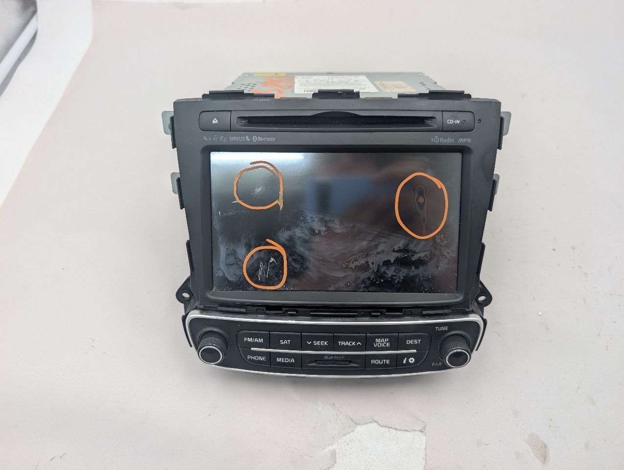 2014 KIA SORENTO 6cyl Gasoline 3.3 Radio Audio - 369219