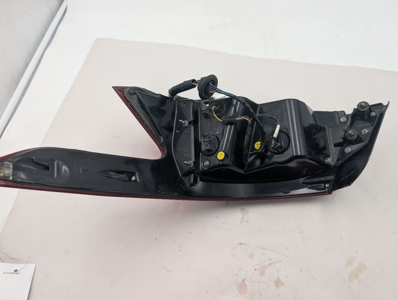 2016 NISSAN MAXIMA 6cyl Gasoline 3.5 Left TAIL LAMP - 369476 — photo 4