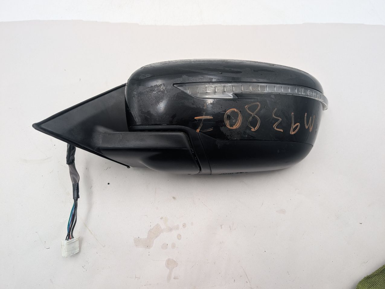 2017 NISSAN ROGUE 2.5L 4cyl Gasoline VVT Left SIDE VIEW MIRROR - 369487