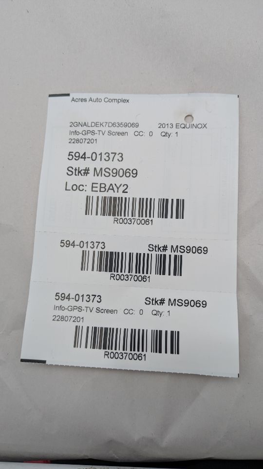 2013 CHEVROLET EQUINOX 4cyl Gasoline 2.4 Info-GPS-TV Screen - 370061 — photo 6