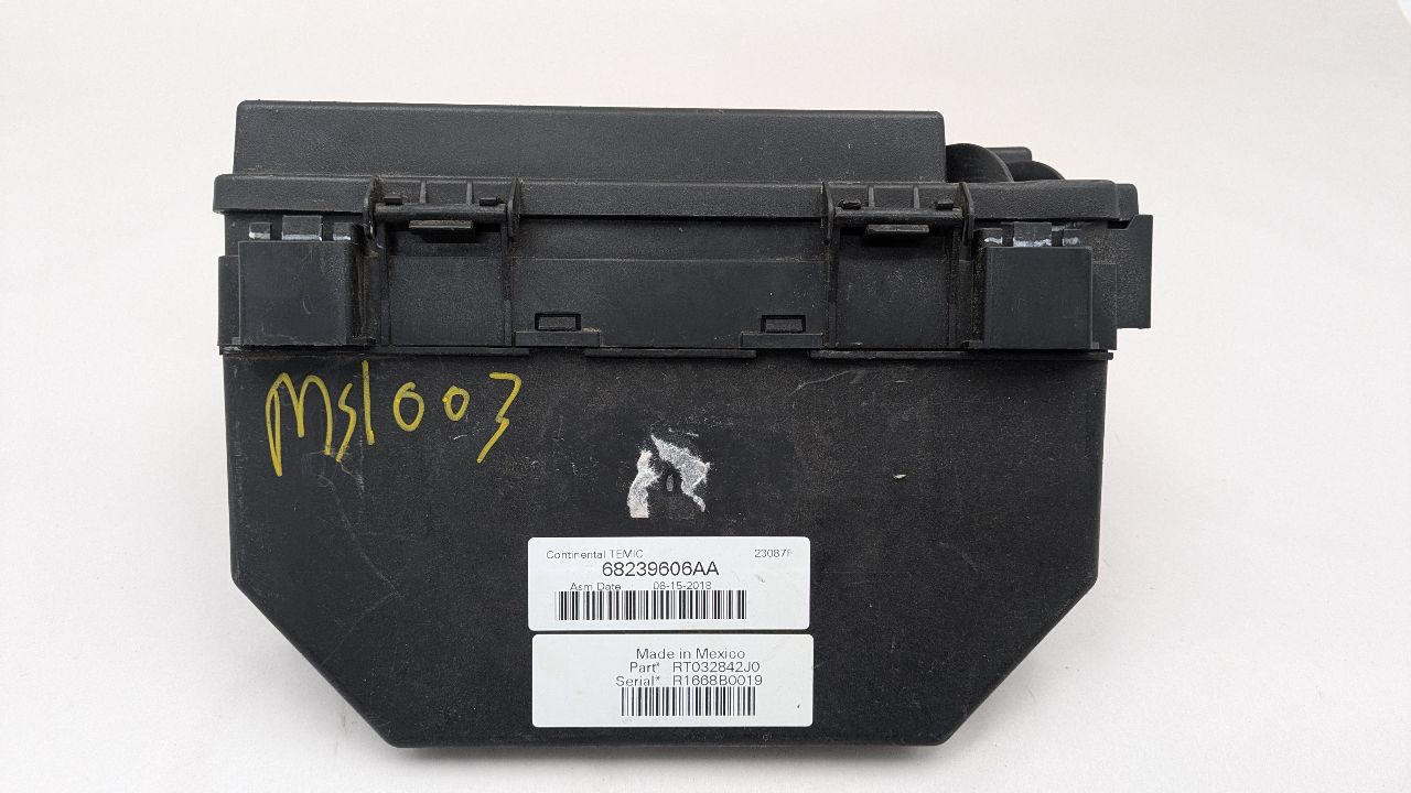 2018 DODGE CARAVAN 3.6L 6cyl VVT Chassis Cont Mod - 370145