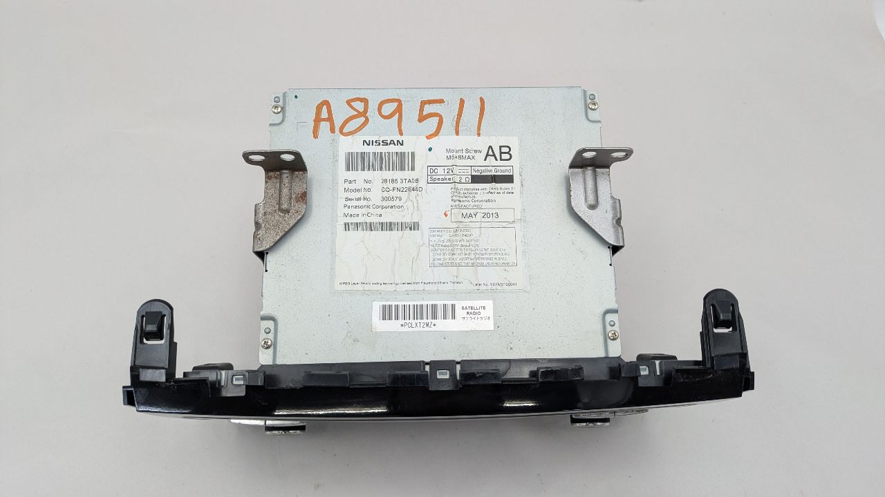 2013 NISSAN ALTIMA 4cyl Gasoline 2.5 DOHC Radio Audio - 370381 — photo 2