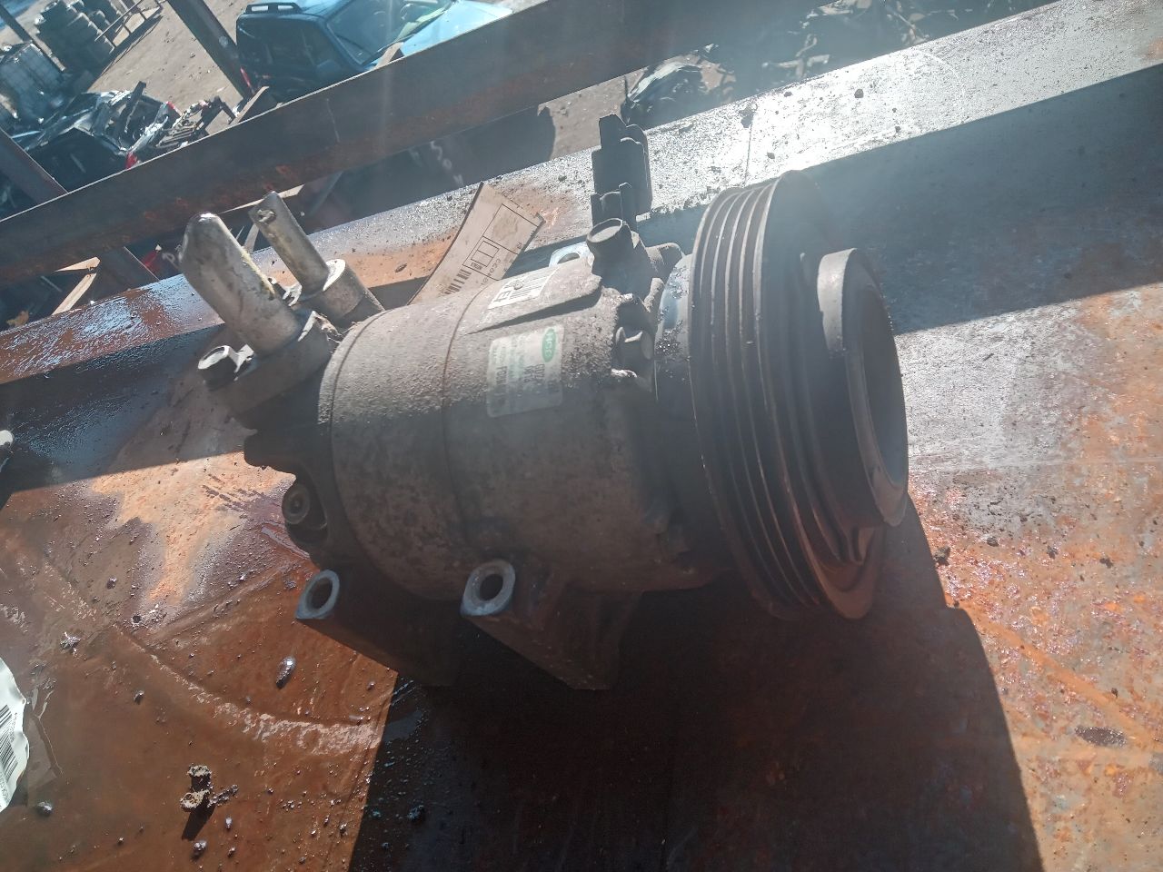 2011 KIA SOUL 4cyl Gasoline 2.0 AC COMPRESSOR - 370605 — photo 2