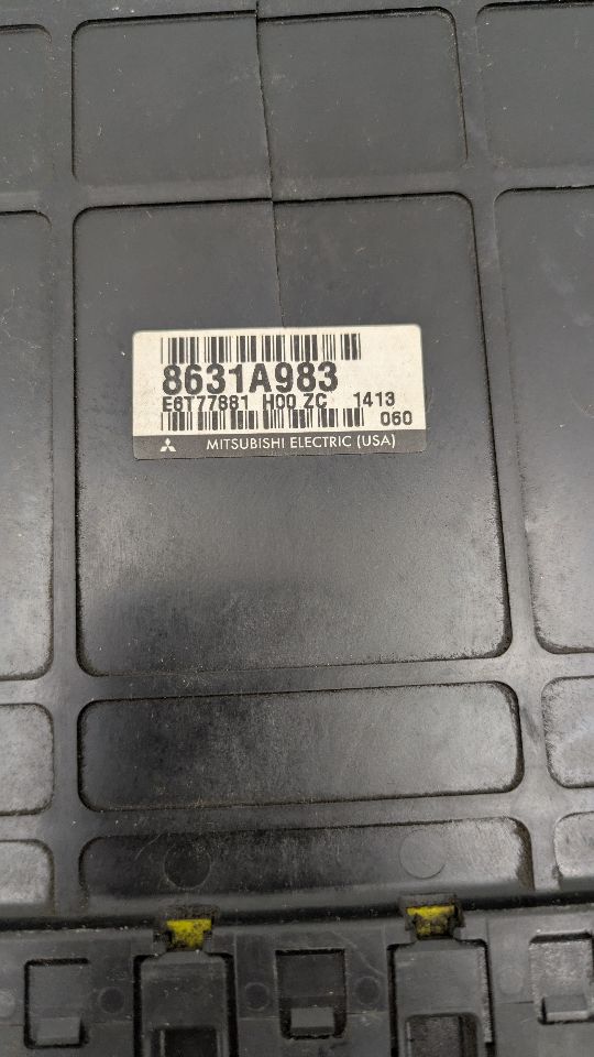 2012 MITSUBISHI ECLIPSE 4cyl Gasoline 2.4 SULEV Eng/Motor Cont Mod - 370715 — photo 2